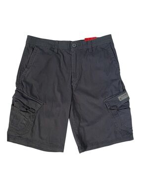 UNIONBAY Men's Cargo Shorts - Charcoal Gray Size 34